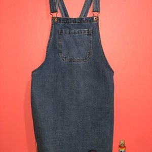 Jean Overall Dress